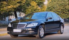 Benz S-Class Black 2012
