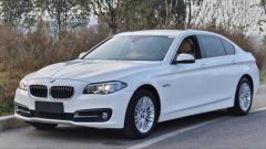 BMW 5 Series White 2012