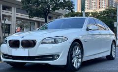 BMW 5 Series White 2012