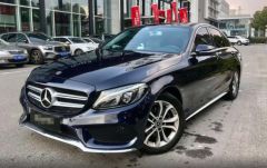 Benz C-Class Blue 2017