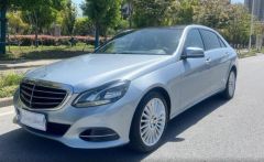 Benz E-Class Silver 2014