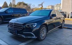 Benz E-Class Black 2022