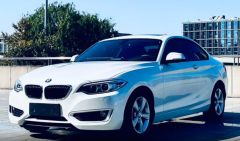 BMW 2er White 2014