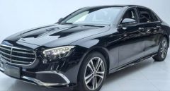 Benz E-Class Black 2022