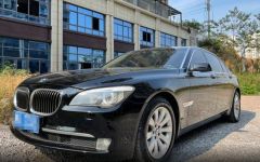 BMW 7 Series Black 2009