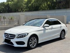 Benz C-Class White 2015