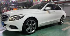Benz C-Class White 2017
