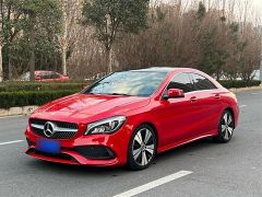 Benz CLA Red 2018