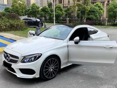 Benz C-Class White 2016