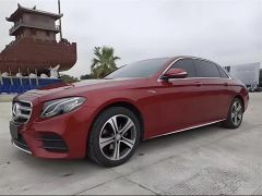 Benz E-Class Red 2018