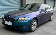 BMW 5 Series Purple 2012