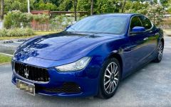 Maserati Ghibli Blue 2016