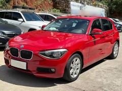 BMW 1 Series Red 2013