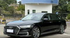 Audi A8 Black 2019