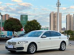 BMW 5 Series White 2012