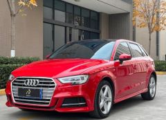 Audi A3 Red 2019