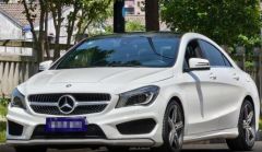 Benz CLA White 2015