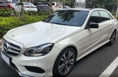 Benz E-Class White 2015