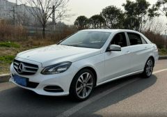 Benz E-Class White 2013