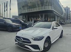 Benz C-Class White 2023