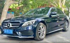 Benz C-Class Blue 2016