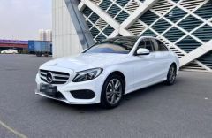 Benz C-Class White 2016