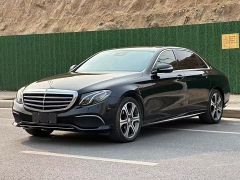 Benz E-Class Black 2016