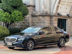 Benz E-Class Black 2016