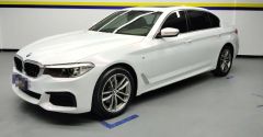 BMW 5 Series White 2019