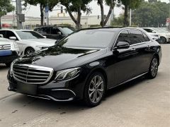 Benz E-Class Black 2016