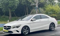 Benz CLA White 2018