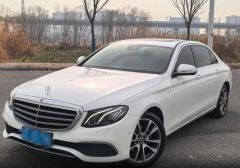 Benz E-Class White 2016