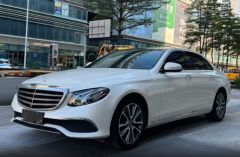 Benz E-Class White 2018