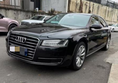 Audi A8 Black 2014