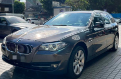 BMW 5 Series Brown 2011