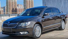 SKODA Superb Brown 2013