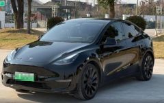 Tesla Model Black 2022