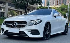 Benz E-Class White 2018