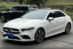 Benz A-Class‌ White 2018