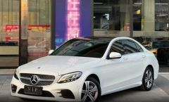 Benz C-Class White 2018