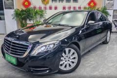 Benz S-Class Black 2014