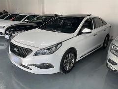 Hyundai Sonata White 2015