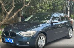 BMW 1 Series Blue 2013