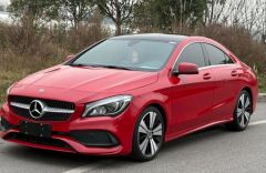 Benz CLA Red 2017