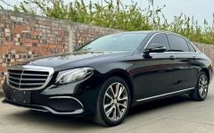 Benz E-Class Black 2016