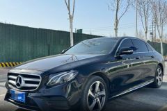 Benz E-Class Black 2018
