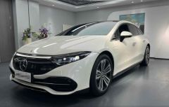 Benz EQS White 2021