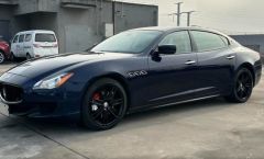Maserati Quattroporte Blue 2013