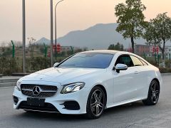 Benz E-Class White 2018