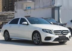 Benz E-Class White 2019